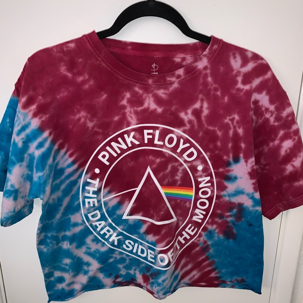 Vintage Pink Floyd Crop Top